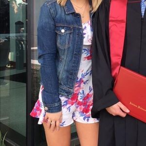 boutique romper - floral, size S